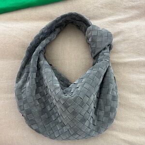 Bottega Veneta Teen Jodie gray suede